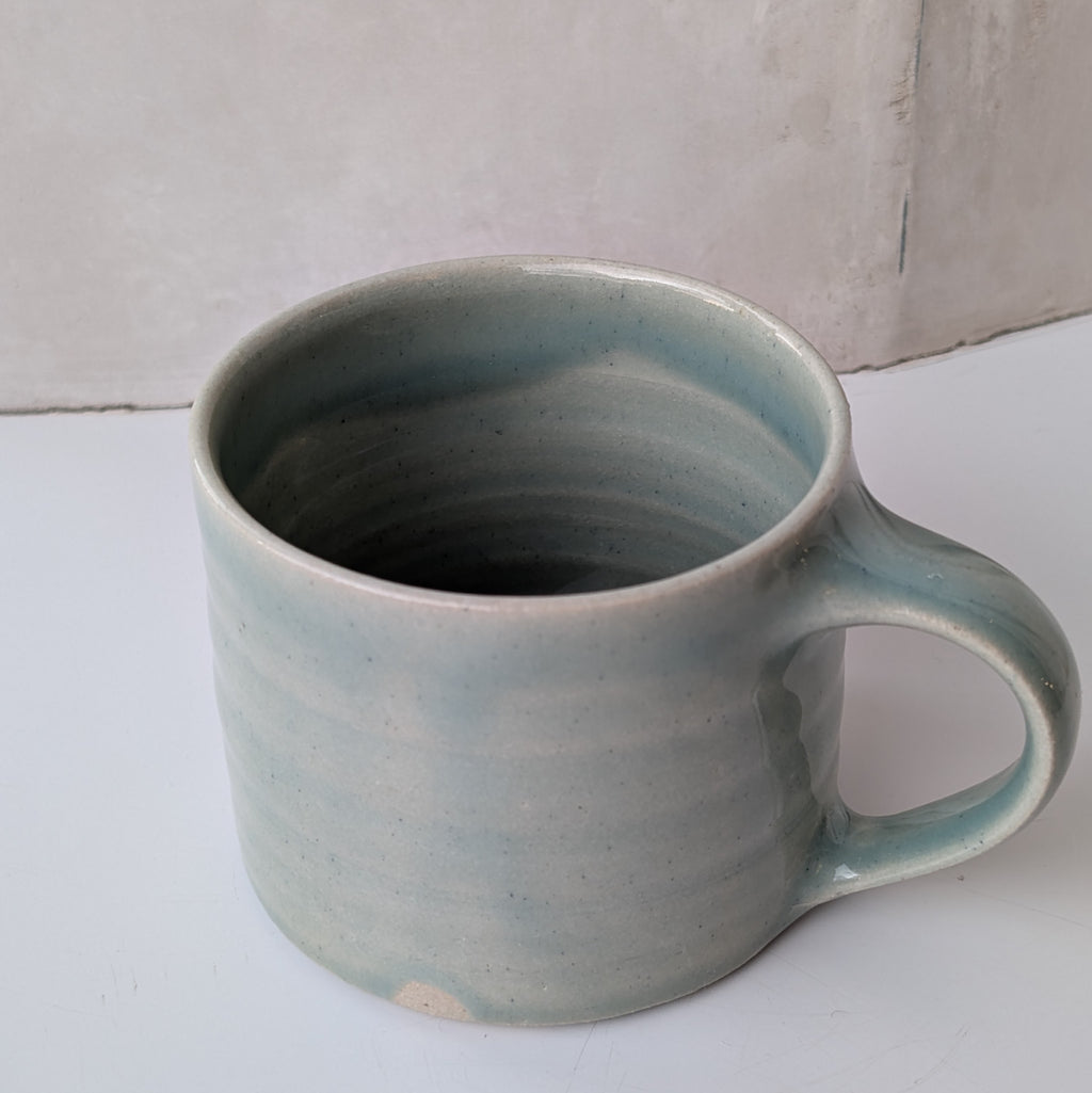 Medium Stoneware Mug - grey blue