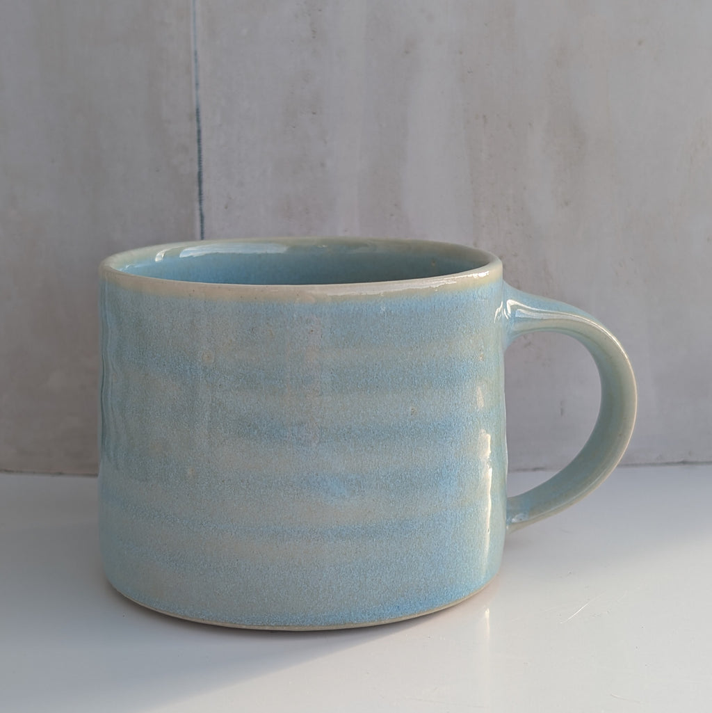 Medium Stoneware Mug - blue