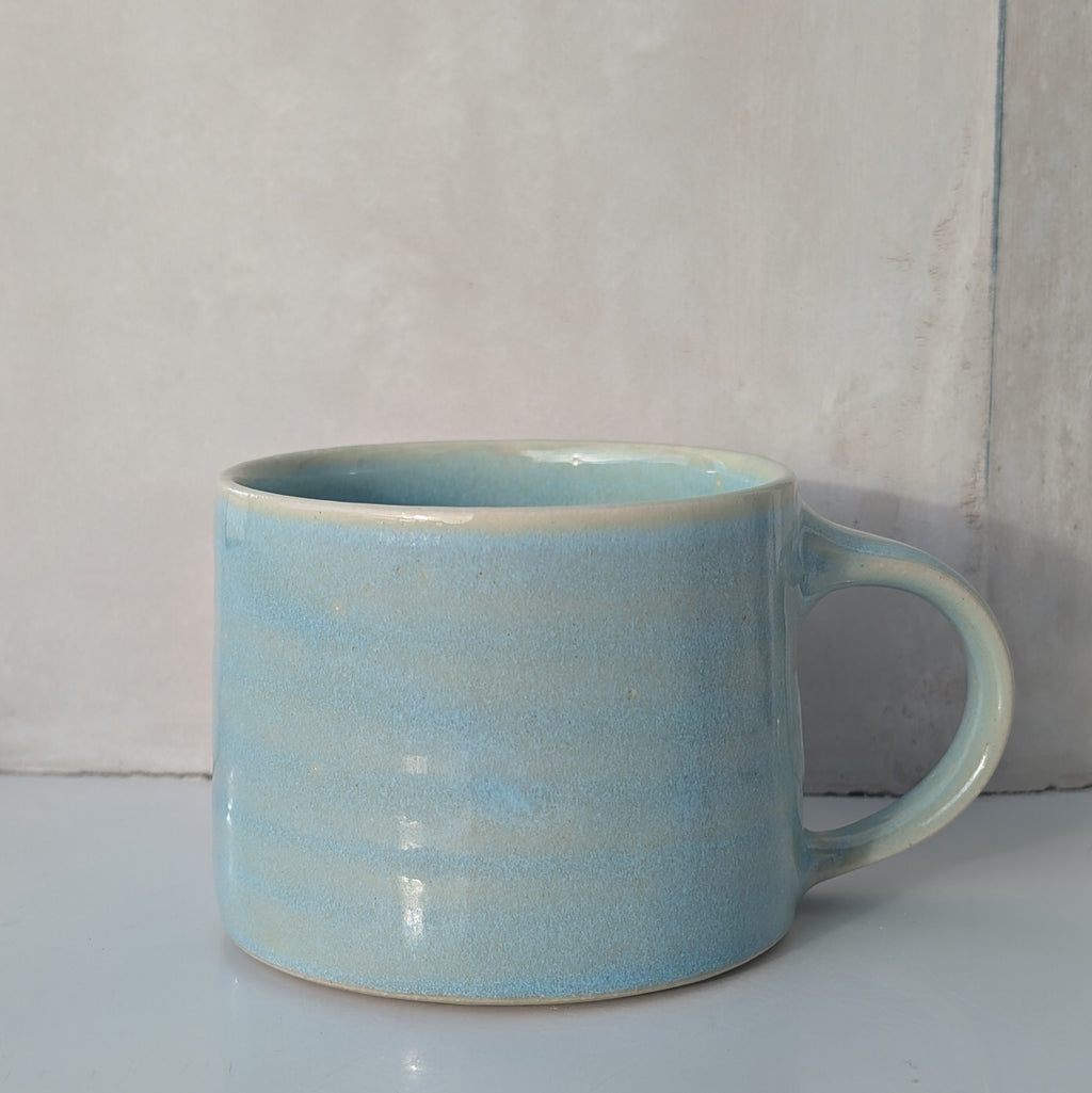 Medium Stoneware Mug - blue